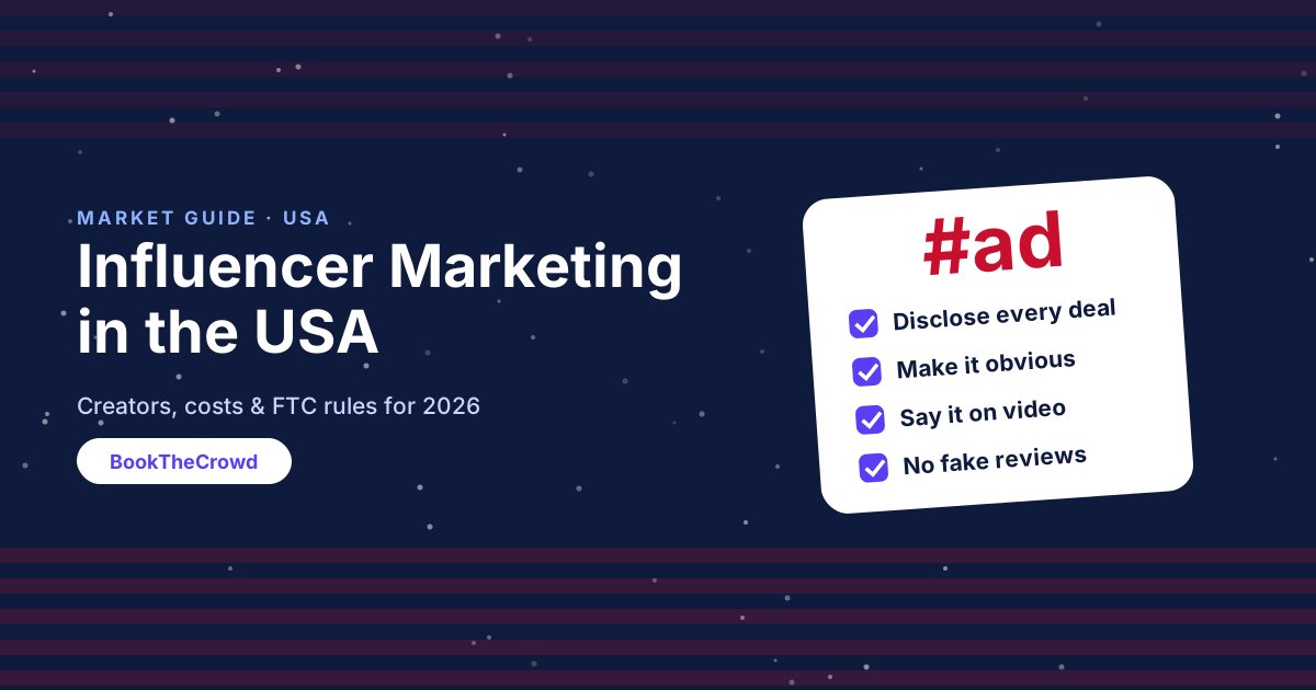Influencer Marketing in the USA: What Brands Need to Know in 2026